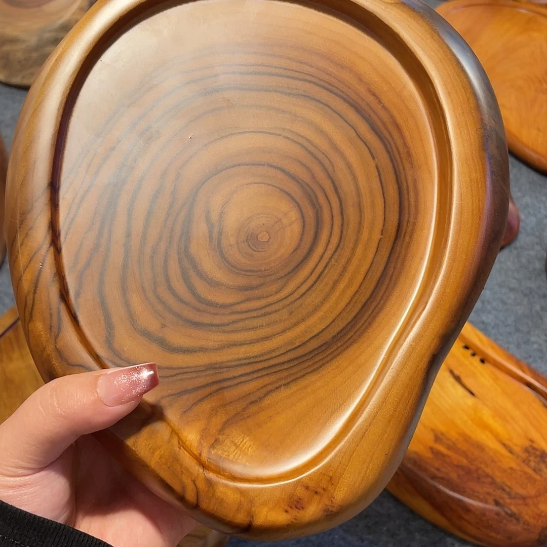 香樟木实木随行干泡台