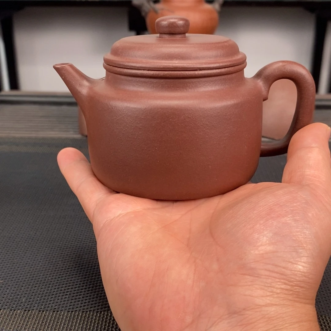 茶壶紫砂紫泥德中容量250毫升