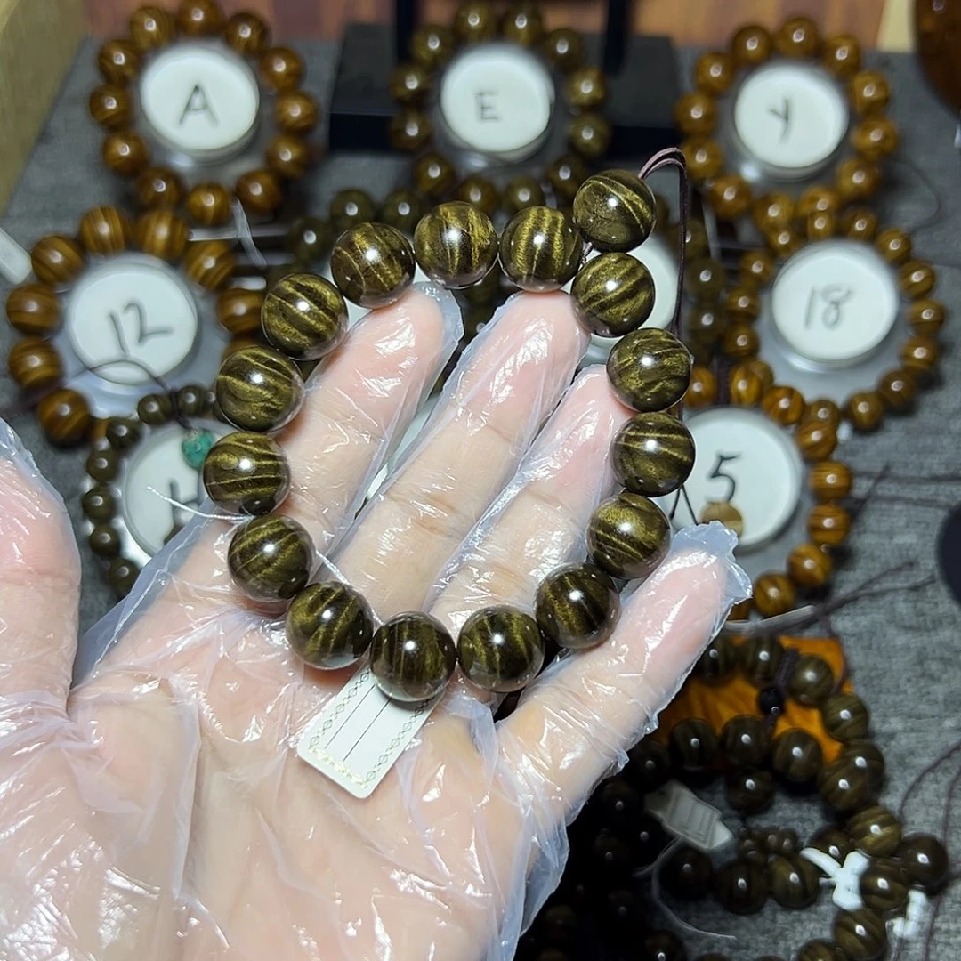 臻***好阴沉木手串/手链阴沉1.5闪电