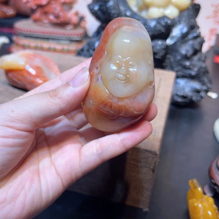 寿山石雕刻的人物