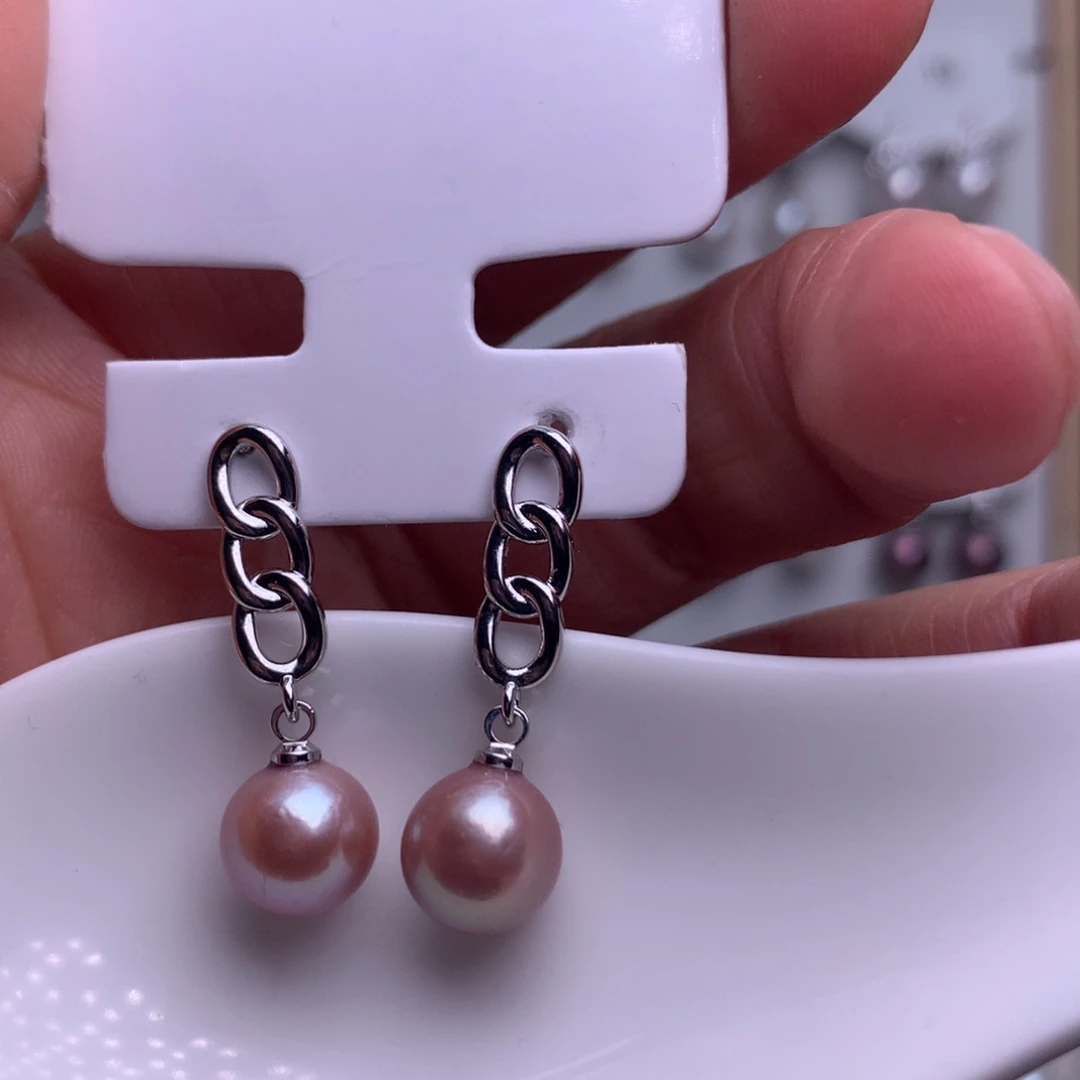 未镶嵌耳饰淡水珍珠