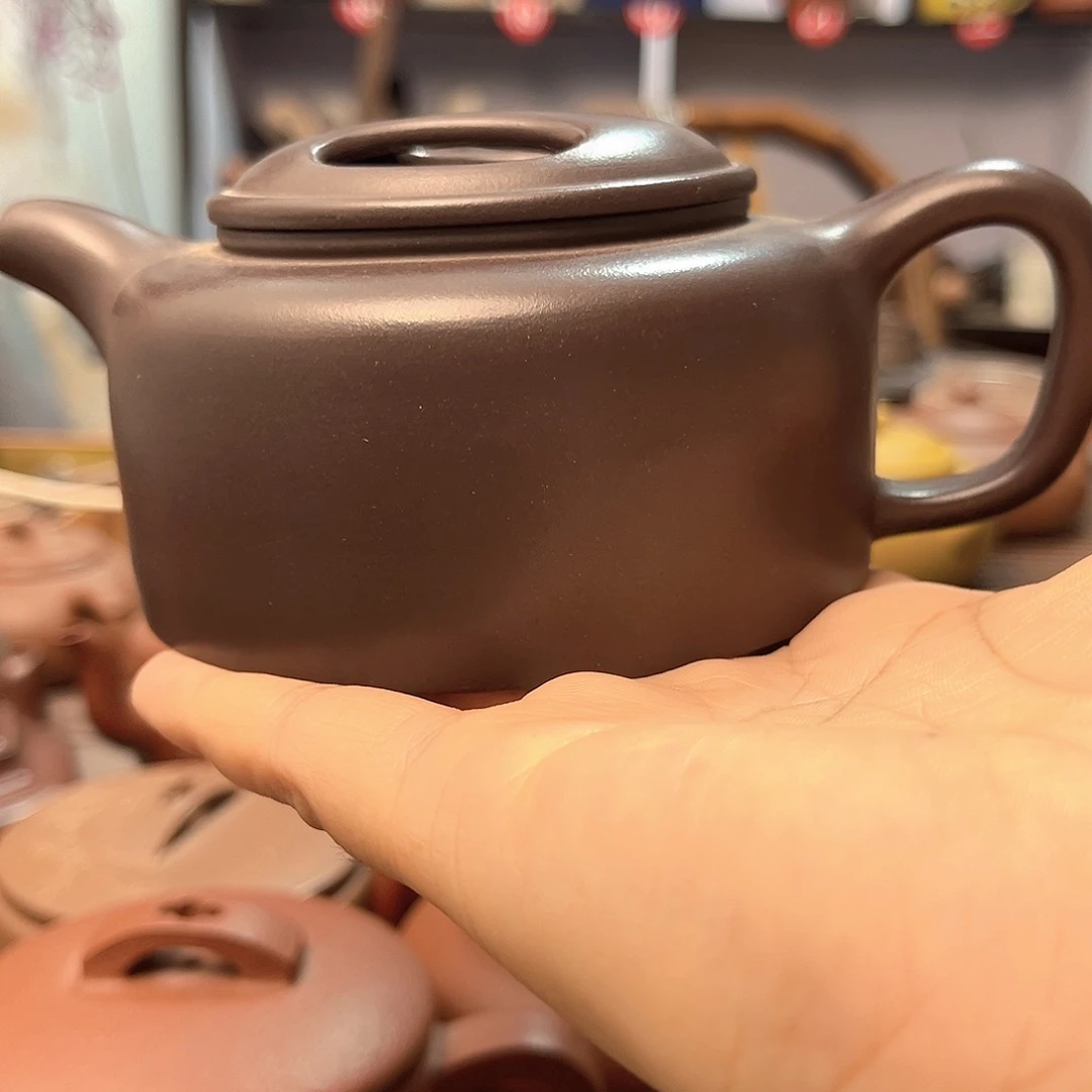 茶壶紫砂全手工制作