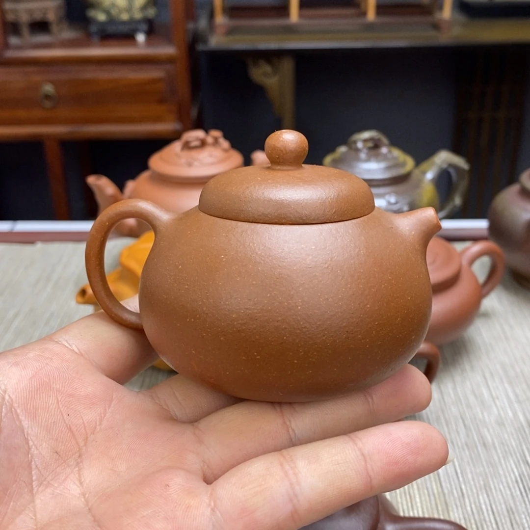 紫泥茶壶微瑕容量150