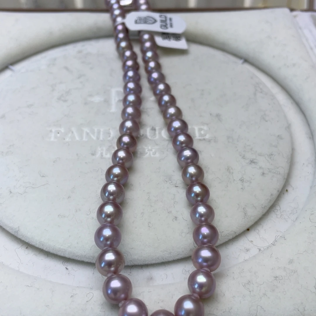 颈饰银S925镶嵌淡水珍珠（带吉尔德大证）