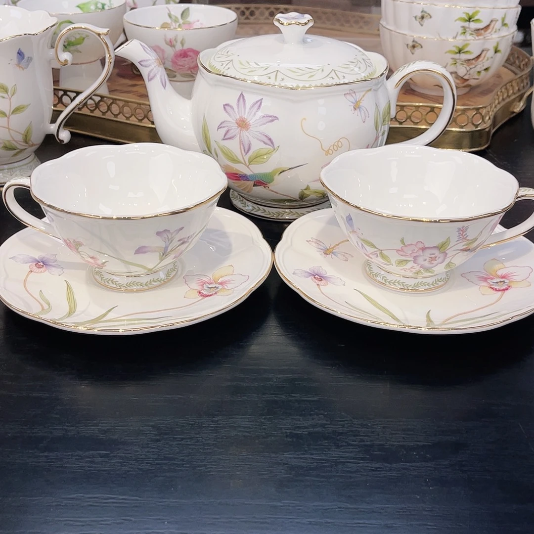 骨瓷一壶四杯———————————————-