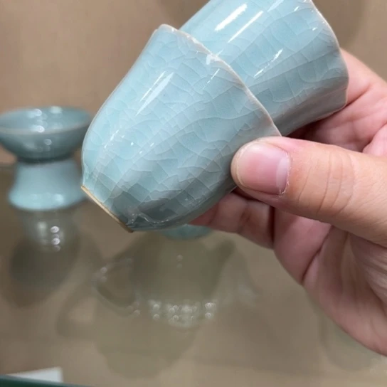 瓷片陶瓷茶具汝瓷茶具