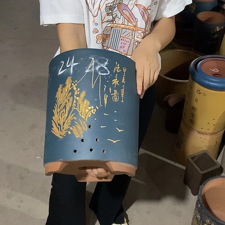 花盆紫砂紫砂花盆