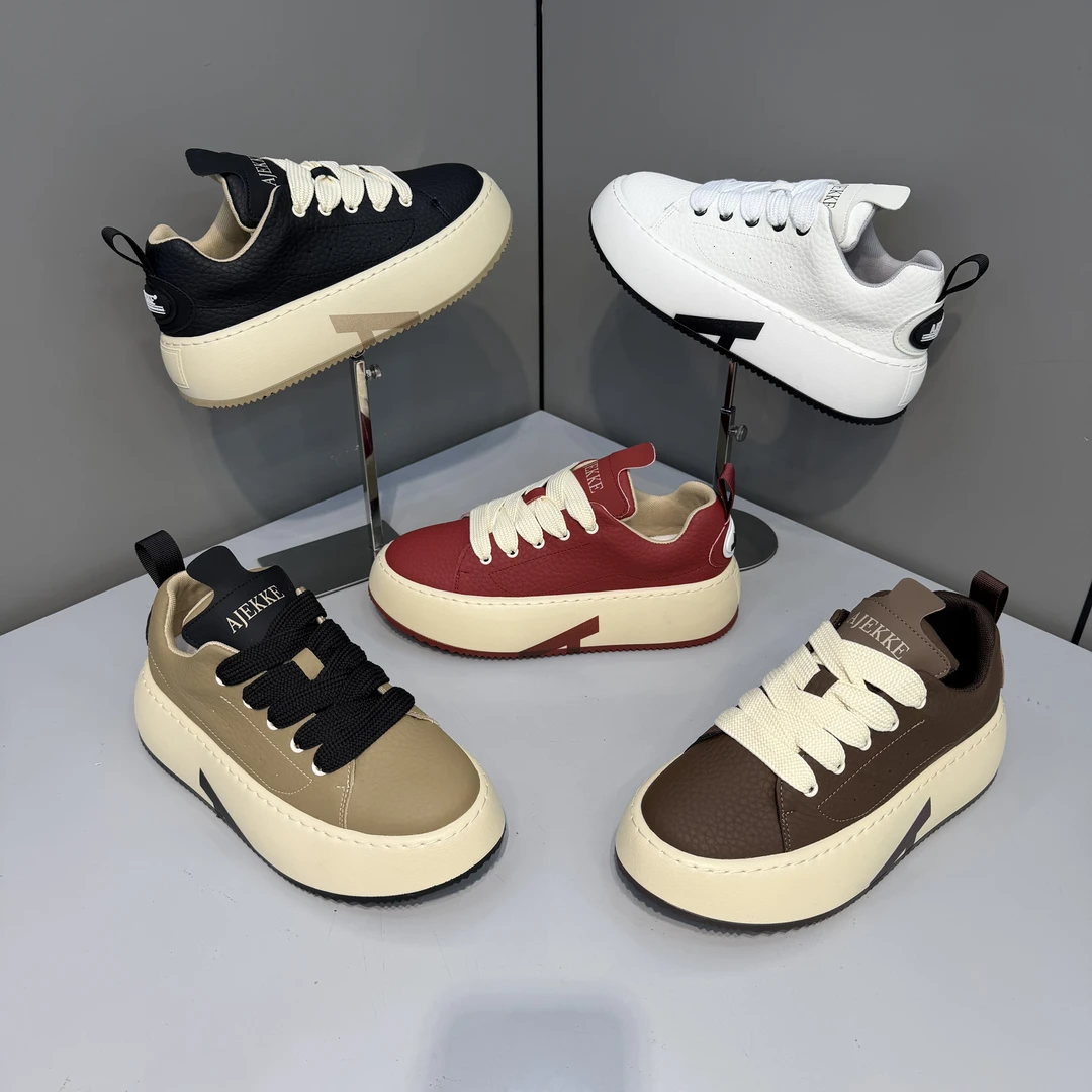 2025 新款男士秋冬青春小众个性百搭加厚日常百搭潮鞋（皮鞋尺码）