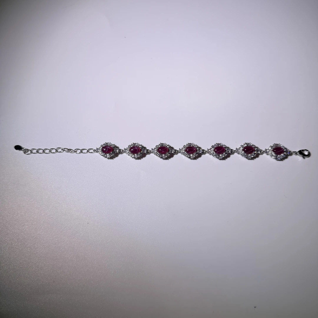 [粉丝专属]高奢臻品六芒红宝石手链 XKZF99