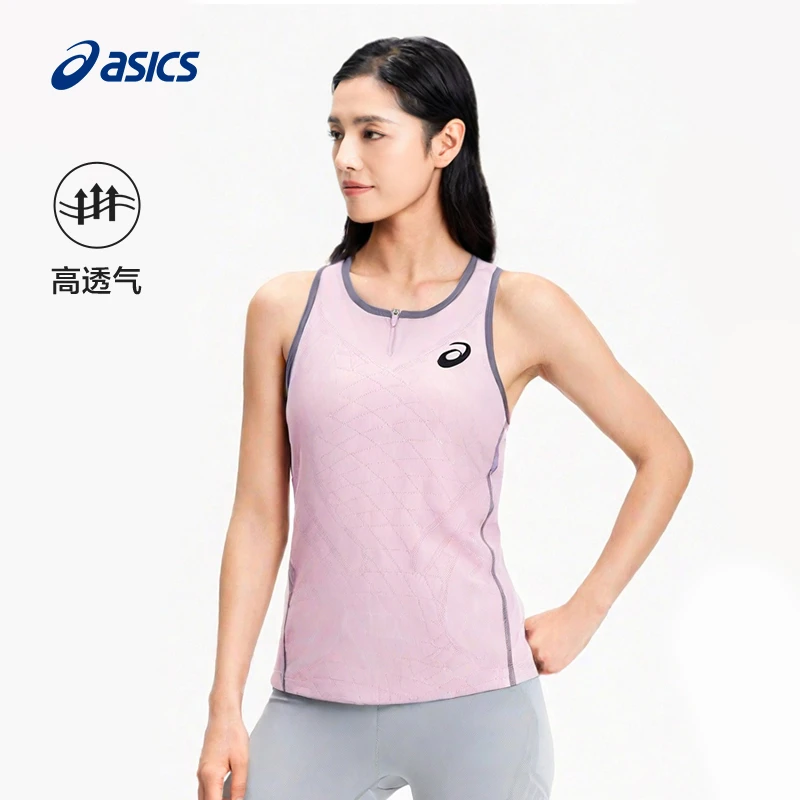 ASICS亚瑟士新款女子网球背心女式ACTIBREEZE透气舒适运动背心