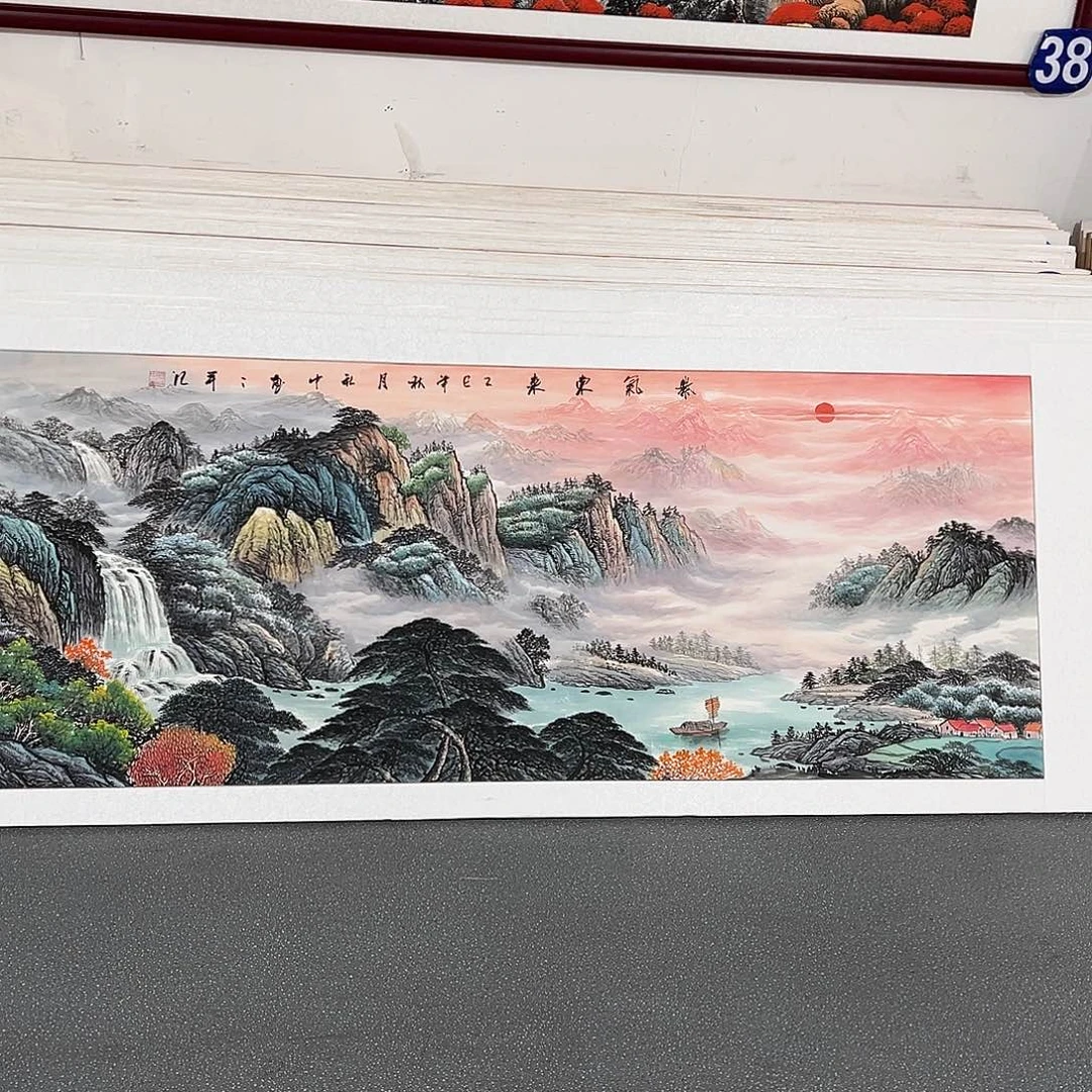 遇***程国画手绘保证假一罚万