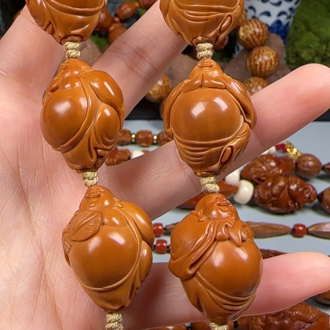 手串/手链橄榄核21八宝弥勒