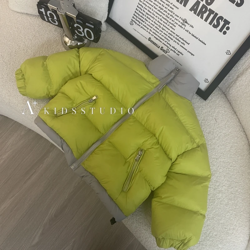 【文文妈】2025年儿童新款洋气童装儿童加棉外套潮流冬装时尚外套