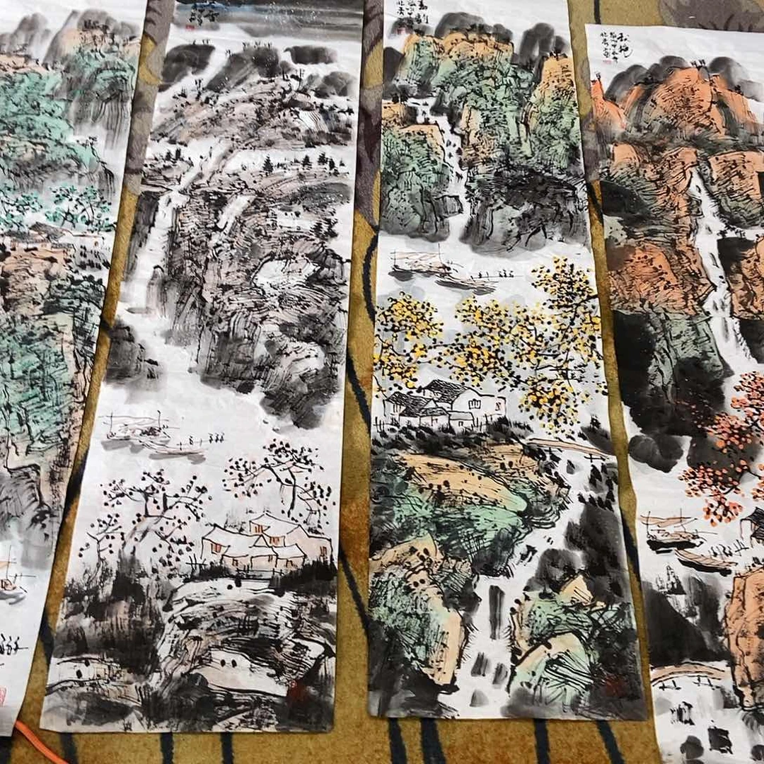 国画醇**茶葛兆秀手绘作品34.138