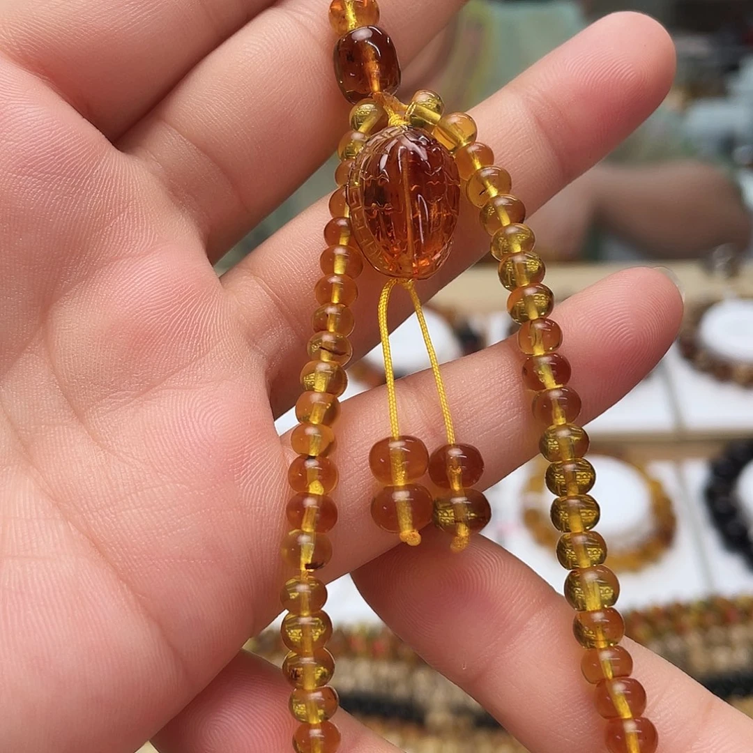 裸石琥珀未镶嵌大