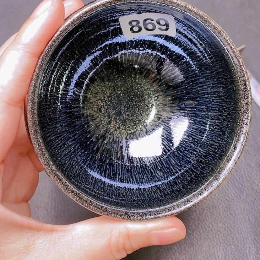 【闪购商品】茶盏胡*刚全手工建盏放漏了