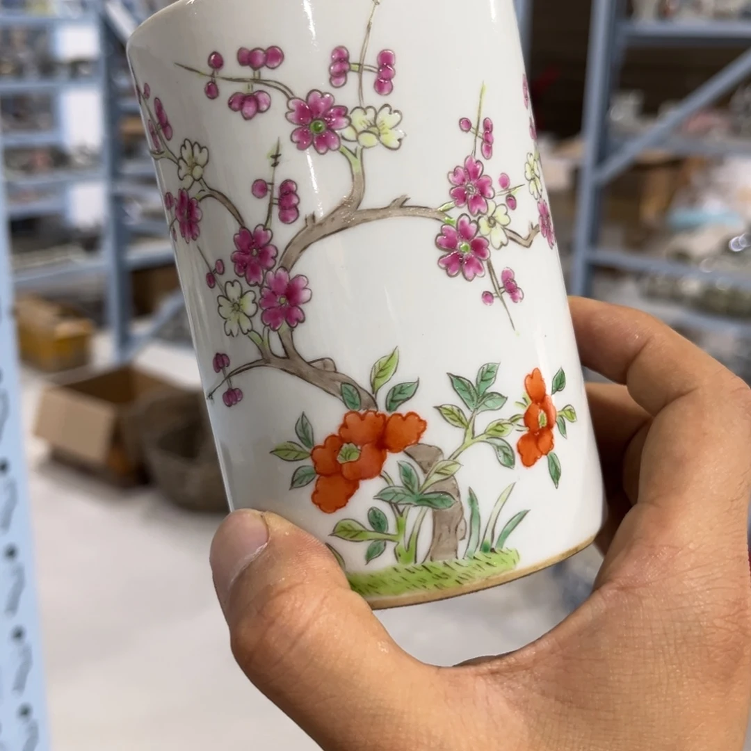 摆件摆件手绘瓷器全部处理了