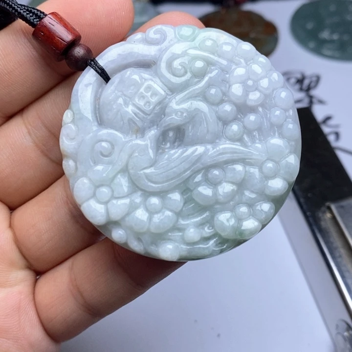 颈饰未镶嵌翡翠翡翠