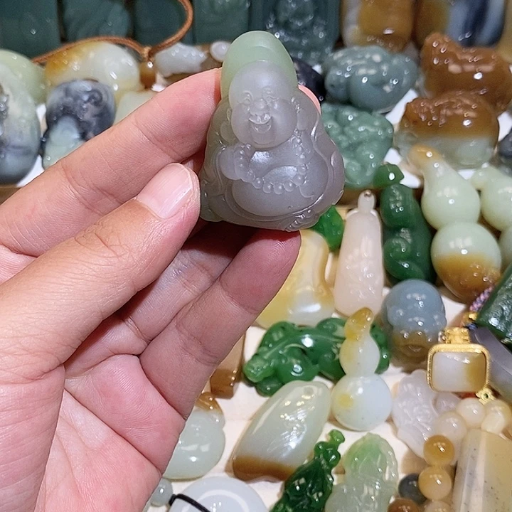 未镶嵌和田玉挂件梓*