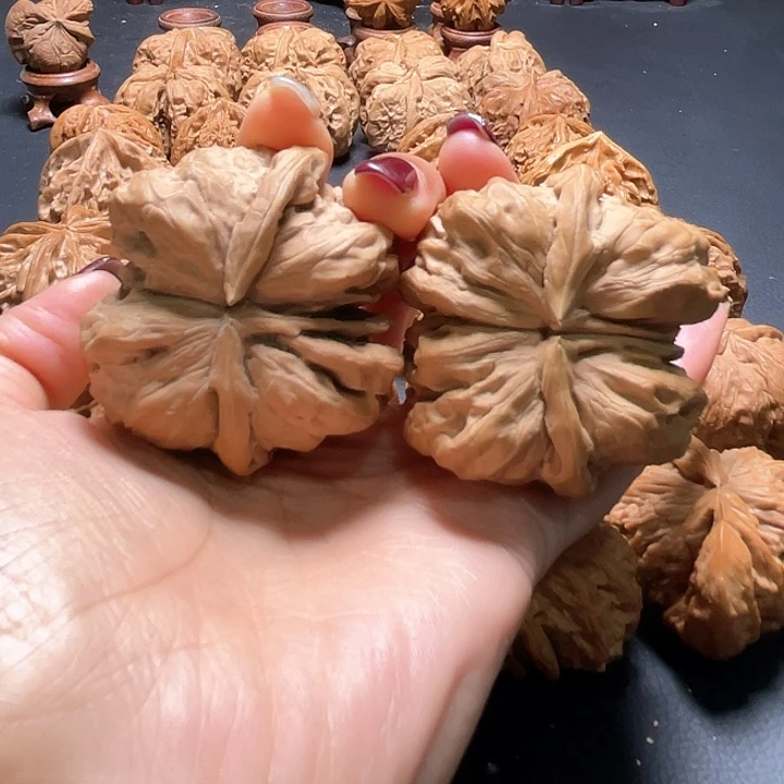 吊坠文玩核桃蛙蛙龙首球连49尺寸核桃哈哈哈哈哈哈哈哈