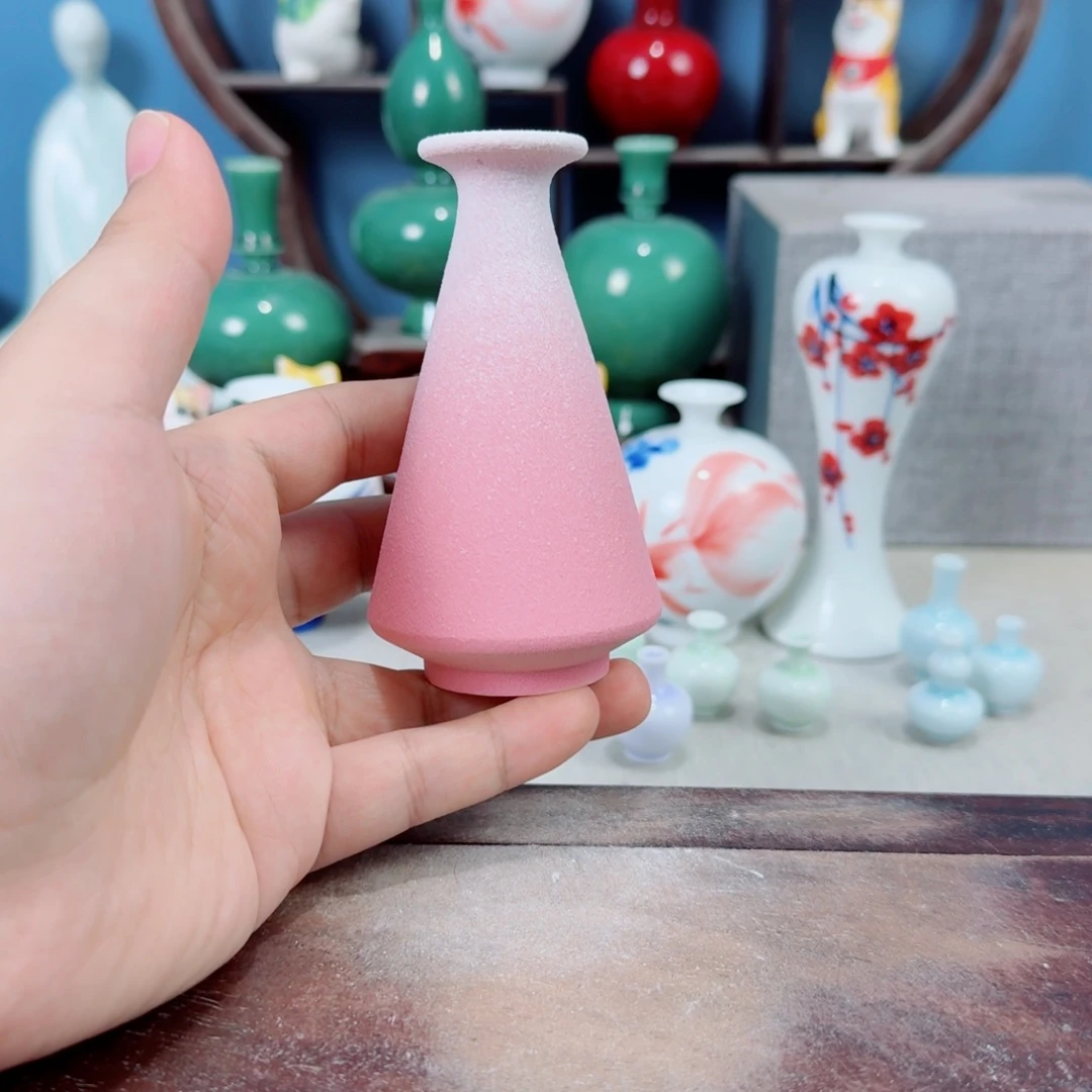 陶瓷手工小花器摆件