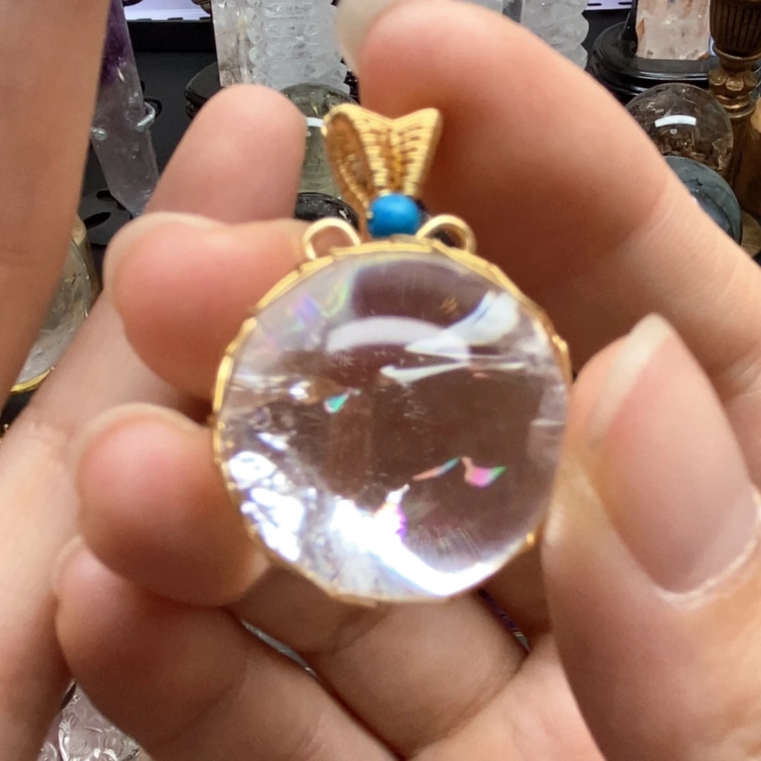 水晶未镶嵌珠宝半成品