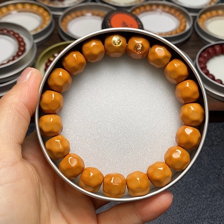 猴头核桃手串13左右双标龙炎奶酪全品15号