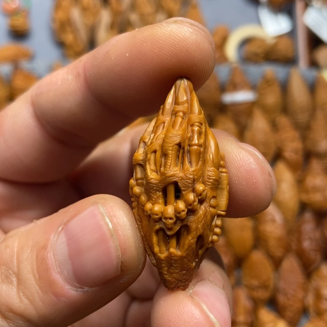 橄榄核手串/手链1.9一念佛魔手