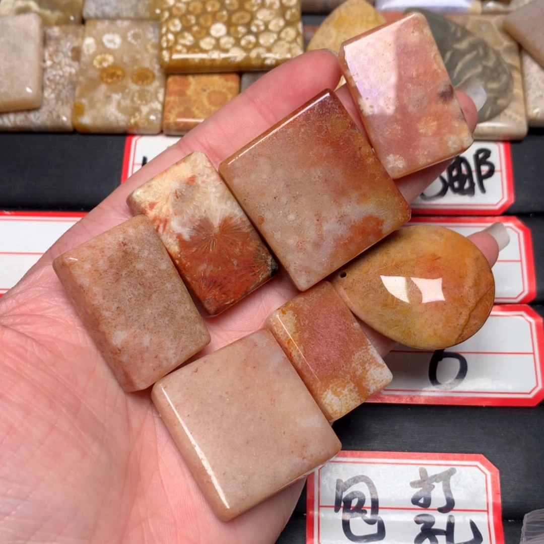 【闪购商品】未镶嵌颈饰硅化玉幸***刻