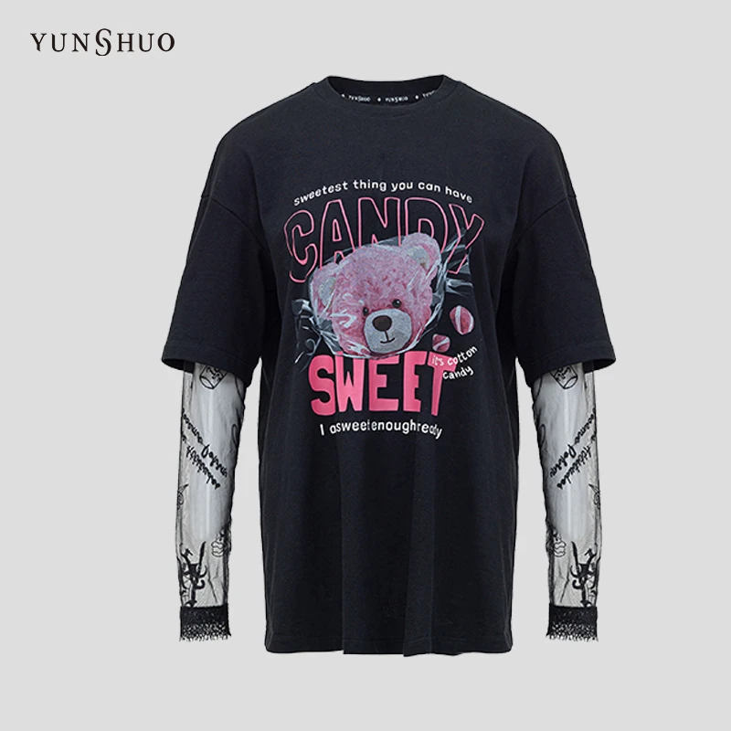 YUNSHUO允硕新款时尚百搭套头衫349558