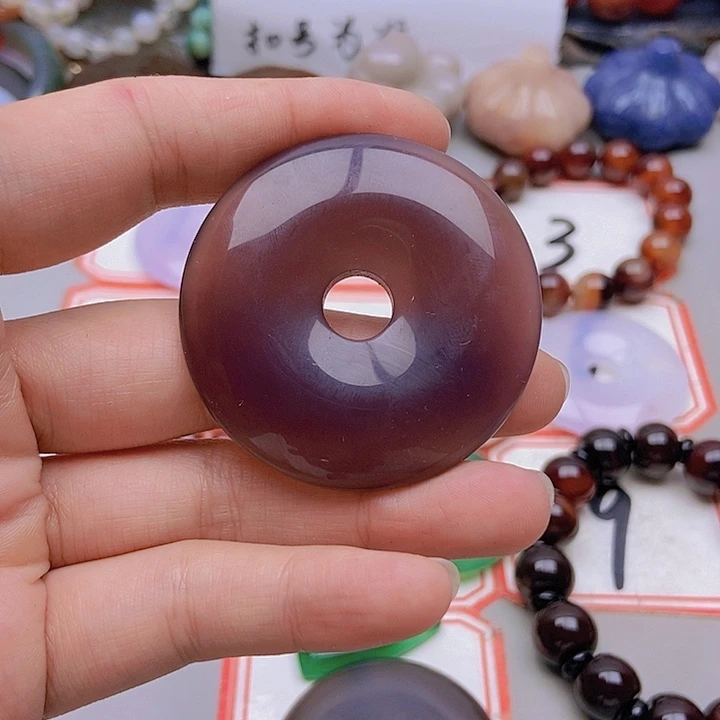 【闪购商品】未镶嵌玛瑙/玉髓珠宝半成品s****7