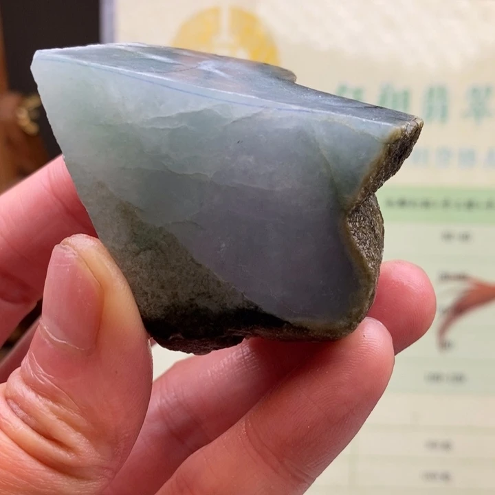 翡翠未镶嵌颈饰缅甸翡翠A货边角