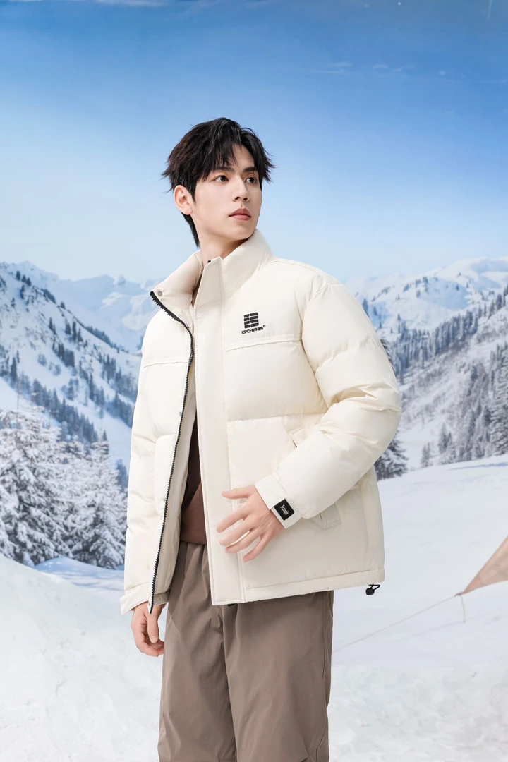 1101冰川3.0系列男士连帽棉服