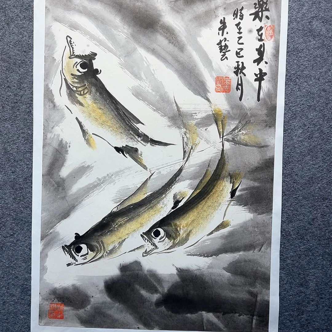 国画纯手绘系列画心