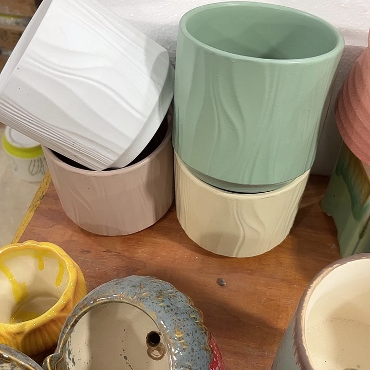 陶瓷花盆 全场10包邮