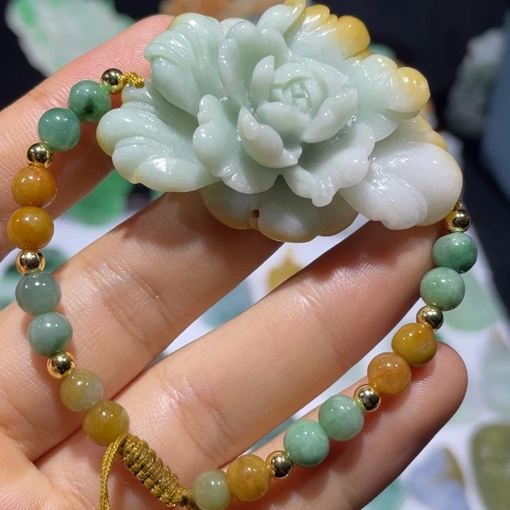 颈饰未镶嵌翡翠翡翠挂件