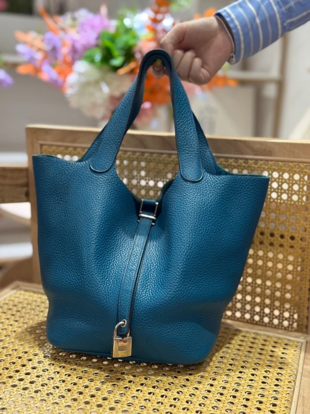 95新 Hermes/爱马仕 爱马仕菜篮子22 6045