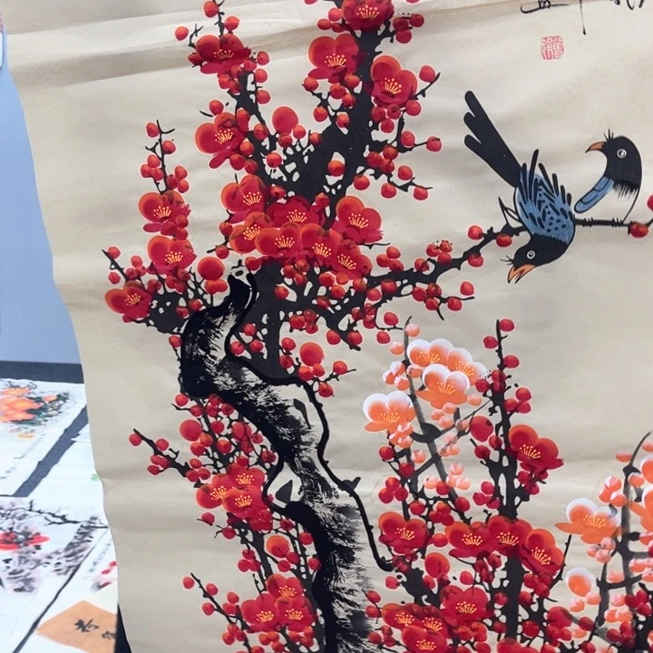 国画我的心好痛啊我的心真的好痛啊好