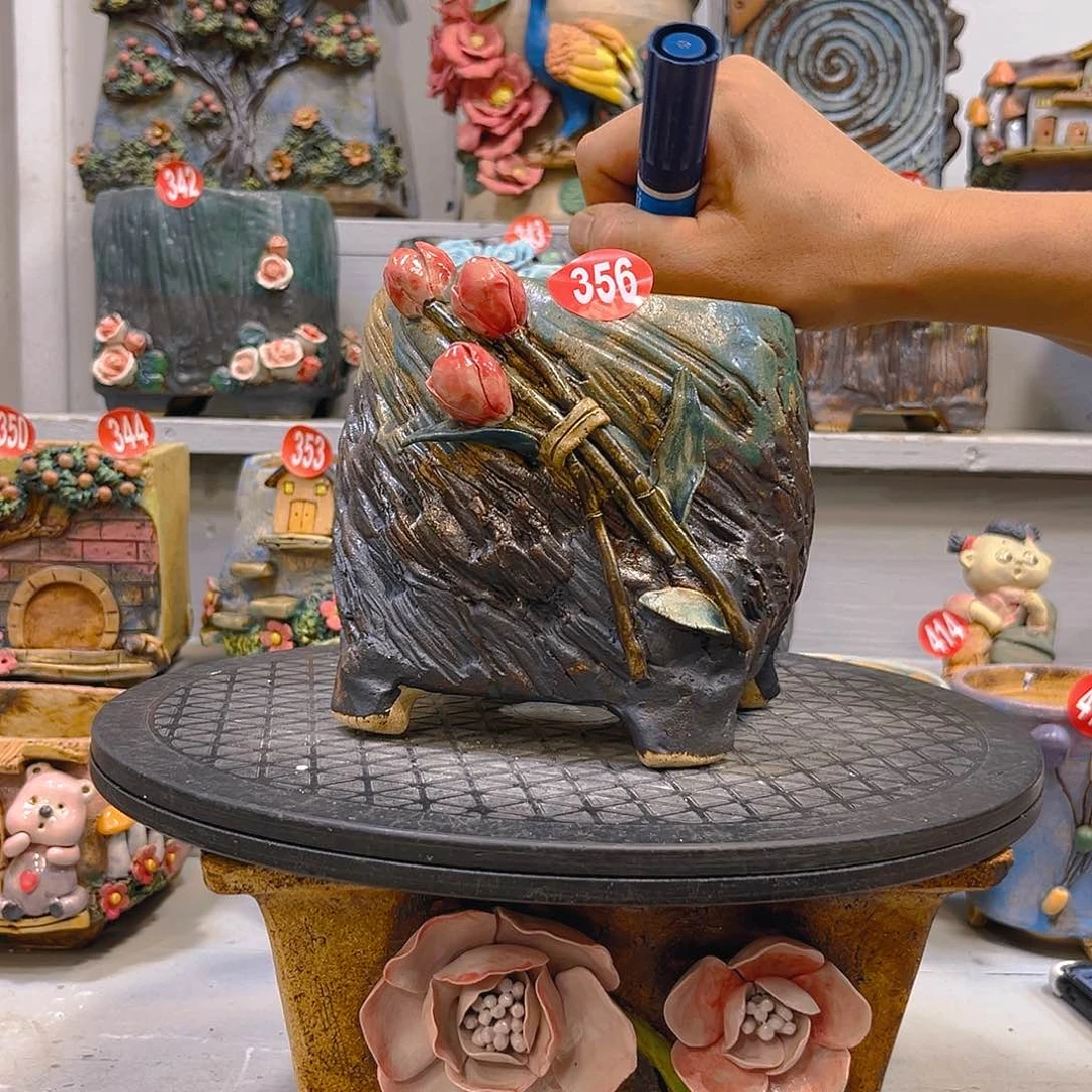 356 号陶然花器厂家直销