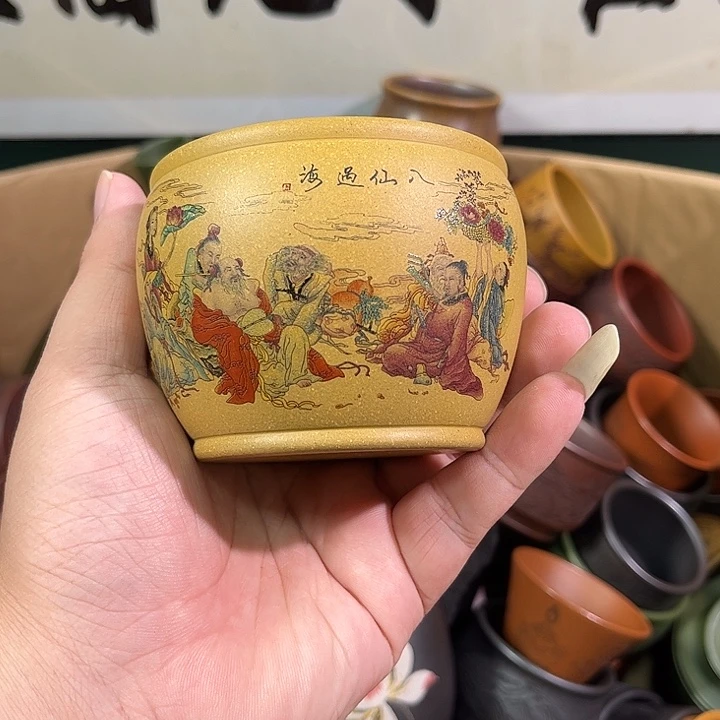 茶杯紫砂全手工紫砂主人杯