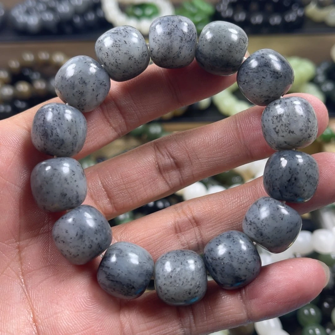 和田玉手串未镶嵌