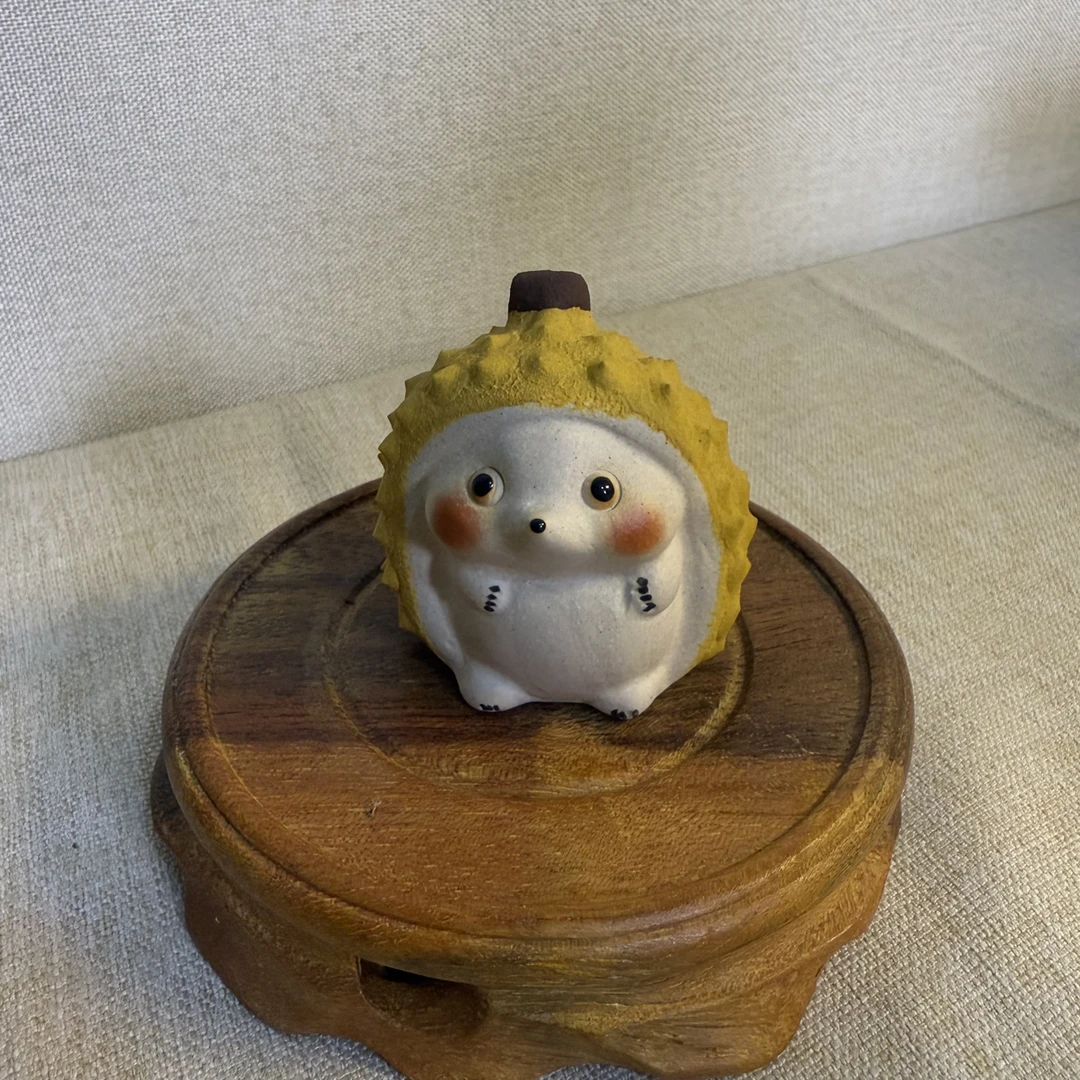 宜兴紫砂榴莲茶宠（下单客服备注要哪个）