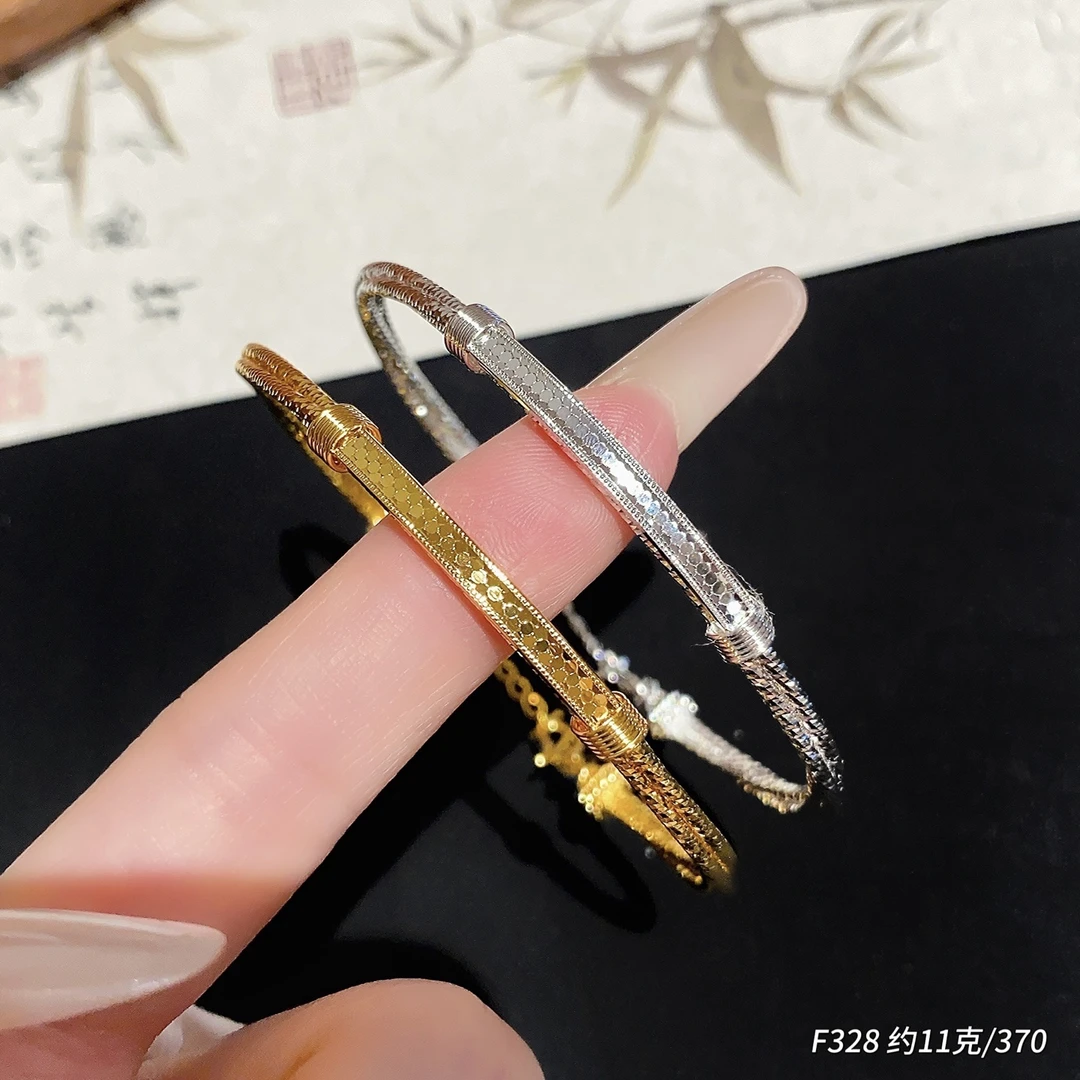 足银手镯 足银手链多款可选精致款