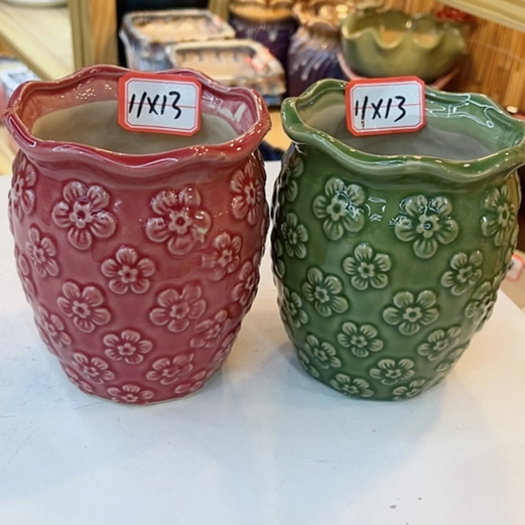 【闪购商品】陶瓷花盆