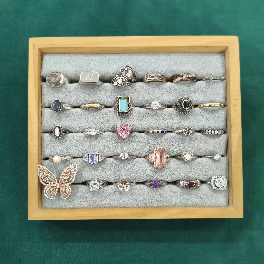925银戒指  复古银戒指中古Vintage【四号链接】