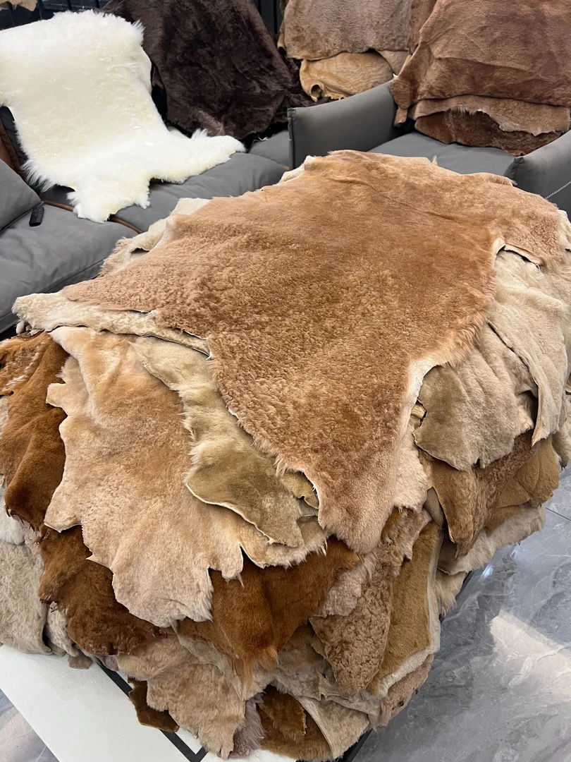 直播专用链接diy绵羊毛可做马甲背心外套裤子毛毯垫子汽车坐垫