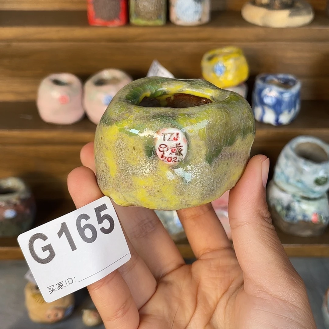 坛子姐花盆子彧 孤品 内口3.5