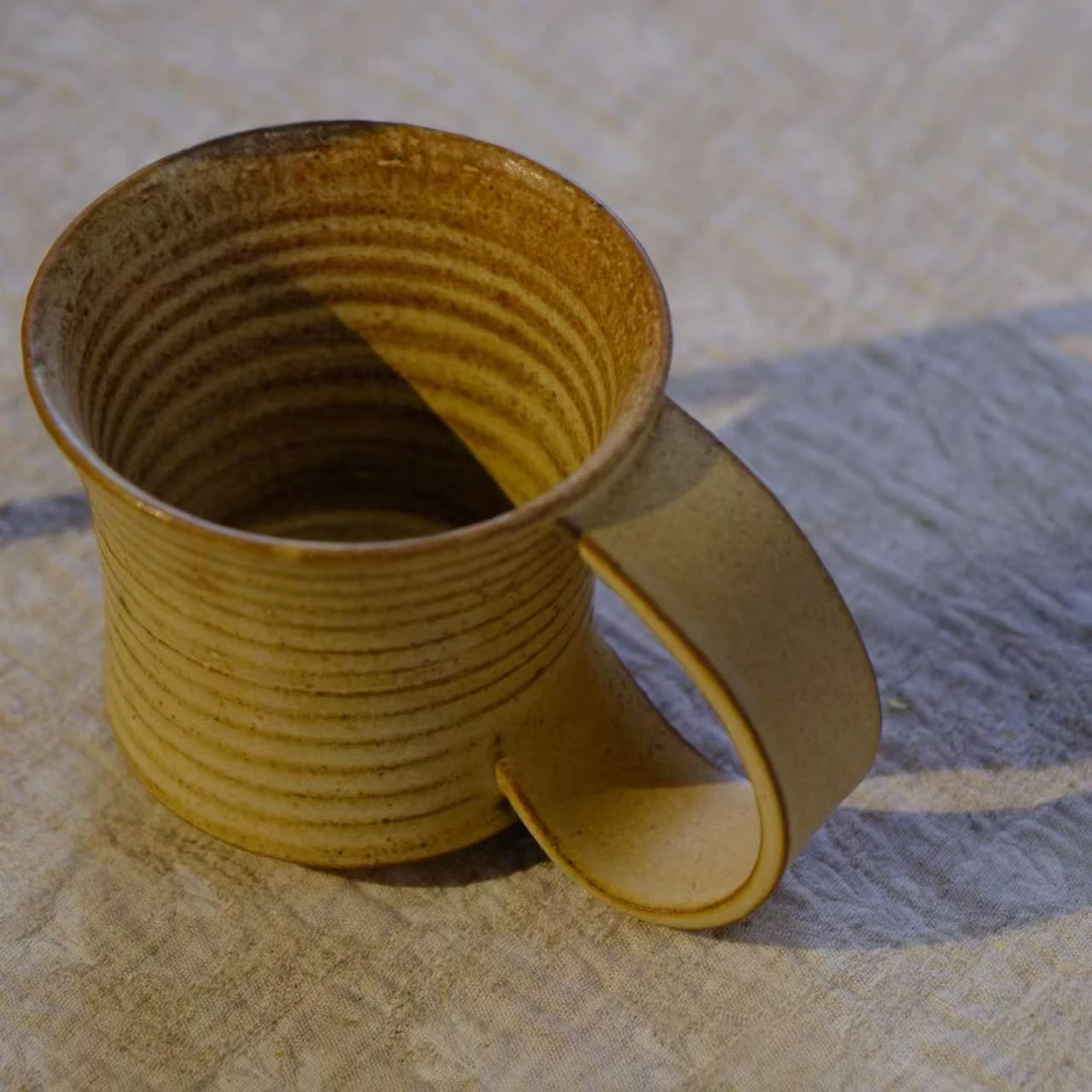 小喜宅 自在宽柄咖啡杯（容量约240ml）