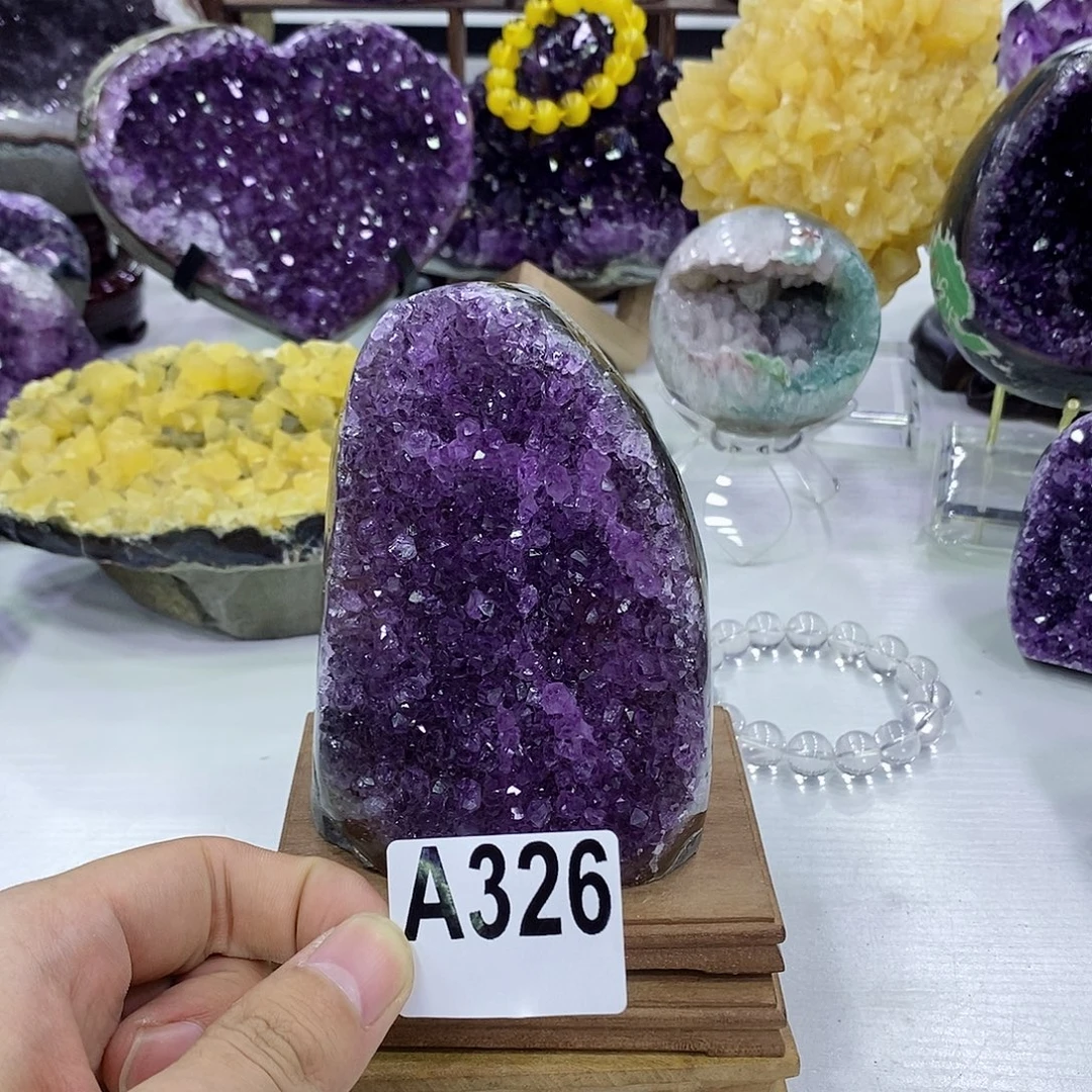 未镶嵌紫晶大型摆件（非配饰）