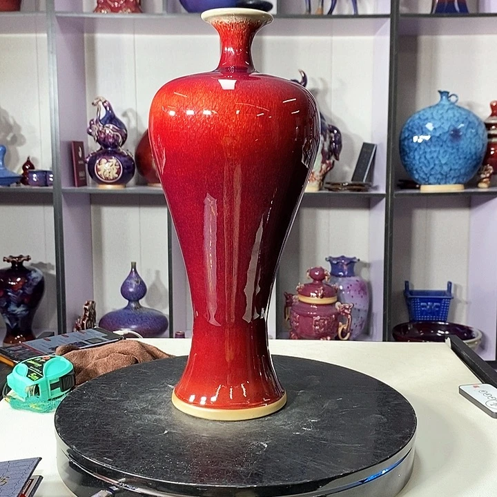 瓶中国神垕精品钧瓷